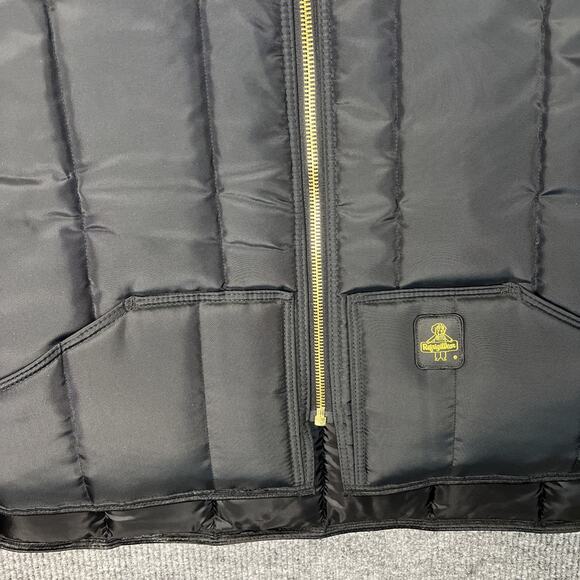 Refrigiwear Mens Full Zip Nylon Vest Sz 4XL Black Puffer Extreme Cold Work Wear - Picture 4 of 10